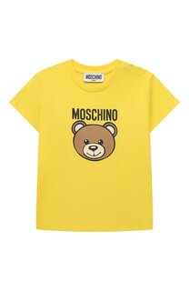 Хлопковая футболка Moschino