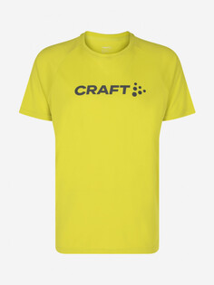 Футболка мужская Craft Core Essence Logo, Желтый
