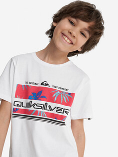 Футболка для мальчиков Quiksilver Tropical Rain, Белый