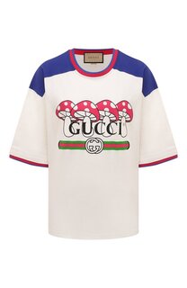 Хлопковая футболка Gucci