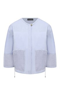 Льняная блузка Emporio Armani