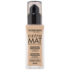 Тональное средство DEBORAH MILANO Тональная основа матирующая EXTRA MAT PERFECTION MATTIFYING FOUNDATION