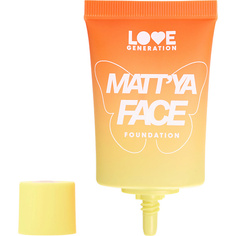 Тональное средство LOVE GENERATION Тональный крем с экстрактом матчи Mattya Face
