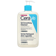 Гель для умывания CERAVE Очищающий гель для сухой и чувствительной кожи лица SA SMOOTHING CLEANSER 473.0