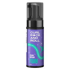 Мусс для укладки волос CURL ROCK AND ROLL Пенка для укладки кудрявых волос средней фиксации 160.0