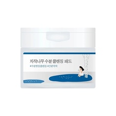 Салфетки для снятия макияжа ROUND LAB Очищающие пэды с берёзовым соком Birch Juice Moisturizing Cleasing Pad 60.0