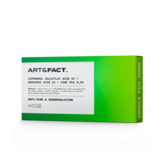 Сыворотка для лица ART&FACT Ампульная сыворотка для лица для проблемной кожи с липосомальной салициловой кислотой 14.0