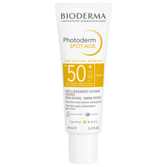 Солнцезащитный крем для лица BIODERMA Солнцезащитный крем Photoderm против пигментации и морщин SPF 50+ 40.0