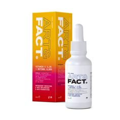 Сыворотка для лица ART&FACT Антиоксидантная сыворотка для лица с витамином С и ретинолом 30.0