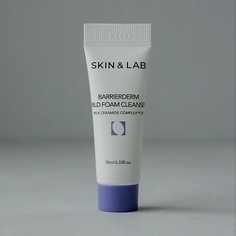 Пенка для снятия макияжа SKIN&LAB Очищающая пенка для лица Barrierderm Mild Foam Cleanser 10.0
