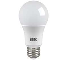 Лампа светодиодная IEK LLE-A60-13-230-65-E27 ECO A60 13Вт грушевидная 230В 6500К E27
