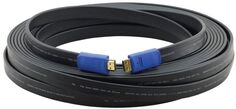 Кабель интерфейсный HDMI-HDMI Kramer C-HM/HM/FLAT/ETH-50 97-01014050 19M/19M, (Вилка - Вилка), 15.2м, плоский c Ethernet (v1.4)