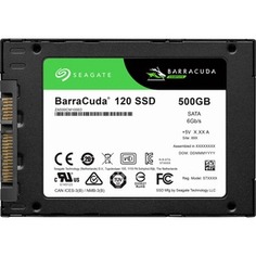 Накопитель SSD 2.5 Seagate ZA500CM10003 Barracuda 120 500GB TLC 6Gb/s 560/540MB/s IOPS 90K/90K MTBF 1.8M 7mm