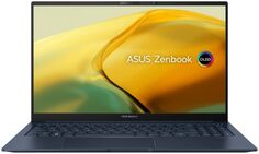Ноутбук ASUS Zenbook 15 UM3504DA 90NB1161-M00B50 Ryzen 7 7735U/16GB/512GB SSD/Radeon Graphics/15.6" FHD IPS/WiFi/BT/cam/noOS/blue