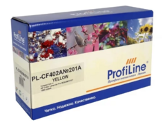 Картридж ProfiLine PL-CF402A №201A для принтеров HP Color LaserJet Pro M252/MFP277 1400 копий Yellow ProfiLine