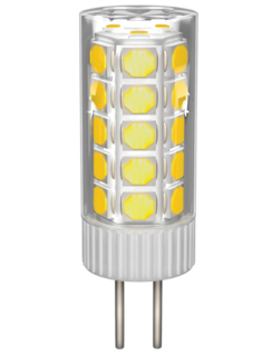 Лампа светодиодная IEK LLE-CORN-5-012-40-G4 Corn 5Вт капсульная 4000К нейтр. бел. G4 12В керамика