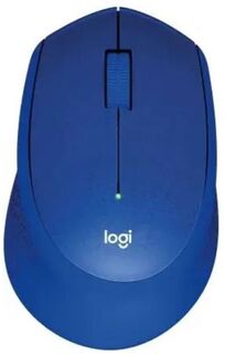 Мышь Logitech M331 Silent Plus 910-004915 синий оптическая (1000dpi) silent беспроводная USB (3but)