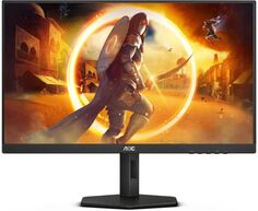 Монитор 27" AOC 27G4X черный IPS LED 0.5ms 16:9 HDMI M/M матовая HAS Piv 300cd 178гр/178гр 1920x1080 180Hz DP FHD