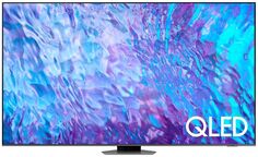 Телевизор Samsung QE50Q80CAUXRU QLED 50" Series 8 черненое серебро 4K Ultra HD 60Hz DVB-T2 DVB-C DVB-S2 USB WiFi Smart TV