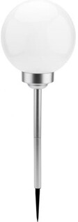 Светильник Lamper 602-1004 грунтовый Шар ⌀200, 6500К, со встроенным аккумулятором, солнечной панелью, датчиком освещенности