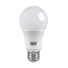 Лампа светодиодная IEK LLE-A60-9-230-30-E27 ECO A60 9Вт грушевидная 3000К тепл. бел. E27 810лм 230-240В