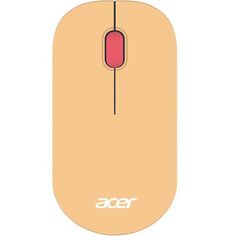 Мышь Wireless Acer OMR205 ZL.MCEEE.02L оптическая, 1200 dpi, usb, pink