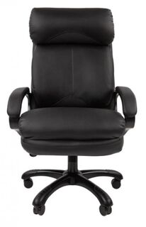 Кресло офисное Chairman 505 7127995 экопремиум черный (черный пластик)