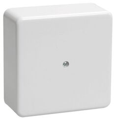Коробка IEK UKO10-100-100-044-K01 распаячная ОП 100х100х44 IP20 KM41222 (6 клем. 6кв.мм) белая