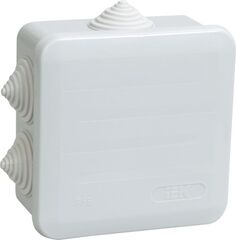 Коробка IEK UKOZ11-100-100-050-K41-44 распаячная ОП 100х100х50 IP44 КМ41255