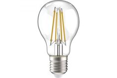 Лампа светодиодная IEK LLF-A60-11-230-40-E27-CL филаментная 360° 11Вт A60 шар прозрачная 4000К нейтр. бел. E27 230В