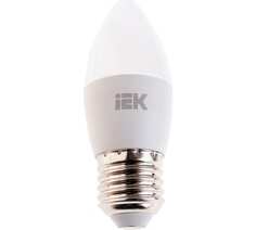 Лампа светодиодная IEK LLE-C35-5-230-30-E27 ECO C35 5Вт свеча 3000К тепл. бел. E27 450лм 230-240В