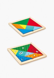 Игра настольная Hape Головоломка-танграм "Семь дощечек мастерства"