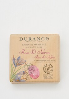 Мыло Durance Роза и шафран 100 г / Rose & Saffron