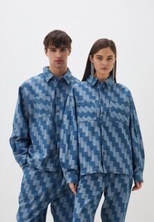 Рубашка Sister Jane Ansel Patchwork Denim
