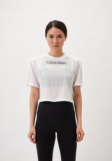 Футболка спортивная Calvin Klein Performance PW - SS T-Shirt (Cropped)