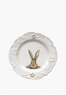 Тарелка Myatashop пасхальная обеденная "Rabbits collection" 26 см