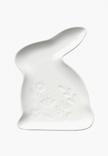 Тарелка Myatashop десертная пасхальная "Funny Bunny" 21 см