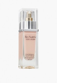 Тональный крем Estee Lauder RE-NUTRIV Ultra Radiance Liquid spf 20, стойкий финиш с эффектом сияния, тон 1C1 cool bone, 30 мл