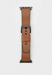 Ремешок для часов Uniq Apple Watch 42/44/45/49 мм Straden из водоотталкивающей натуральной кожи и силикона