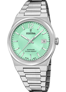 fashion наручные женские часы Festina F20035.3. Коллекция Swiss Made