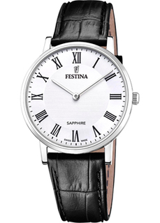 fashion наручные мужские часы Festina F20012.2. Коллекция Swiss Made