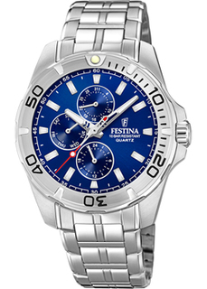 fashion наручные мужские часы Festina F20445.2. Коллекция Multifunction