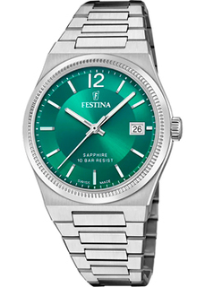 fashion наручные женские часы Festina F20035.5. Коллекция Swiss Made