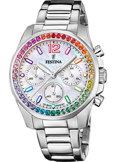 fashion наручные женские часы Festina F20606.2. Коллекция Boyfriend