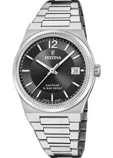 fashion наручные женские часы Festina F20035.6. Коллекция Swiss Made