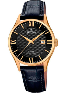 fashion наручные мужские часы Festina F20010.4. Коллекция Swiss Made