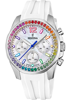 fashion наручные женские часы Festina F20610.2. Коллекция Boyfriend