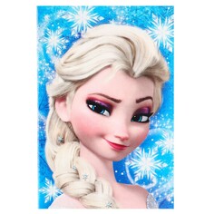 Блокнот а7, на скрепке, 16 листов, в клетку, холодное сердце Disney