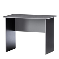Стол рабочий универсальный без отверстия, 1000х600х750, венге/серый Клик Мебель