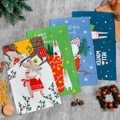 Набор кухонных полотенец Доляна